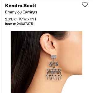 Kendra Scott Jewelry - Kendra Scott emmylou earrings Kendra Scott Jewelry - Kendra Scott emmylou earrings